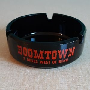 Vintage Boomtown Ashtray